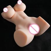 Made in Dongguan 6.4 KG Soft Material Breast Pussy Anus Masturbation female torso sex doll without head from AUTOMATIC WOMAN